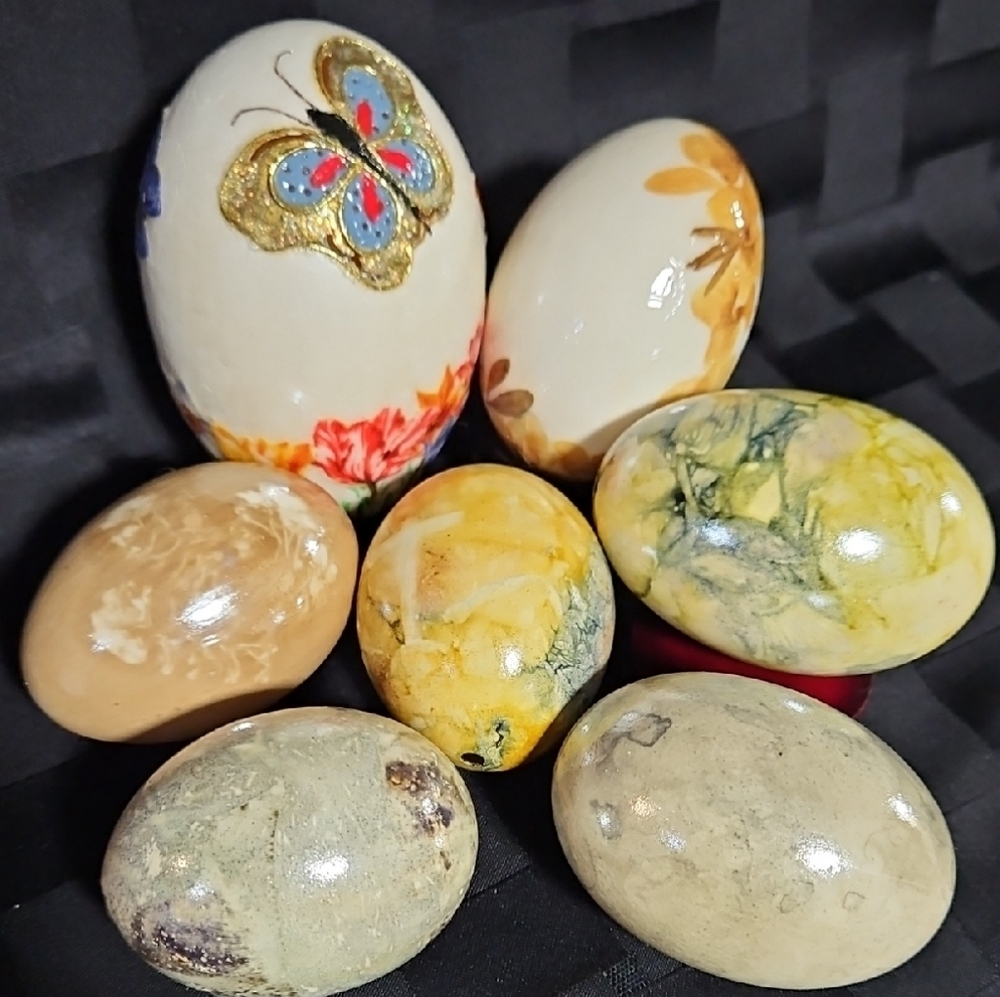 Decorative Hollowed/Blown-Out Egg Shell Art